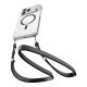 8. Spigen Ultra Hybrid Mag MagSafe Case for iPhone 18 Pro / 17 Pro – Clear Burgundy