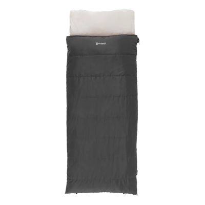 Outwell Contour Prime Adult Rectangular Polyester Sleeping Bag Dark Grey