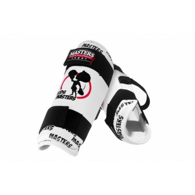 2. Masters MJE - NA-KM Shin Guards White 11021-KMS