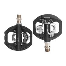 Rockbros M108 Nylon Half-Lock Double-Sided Bicycle Pedals - Black