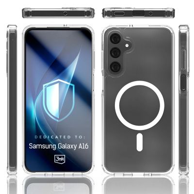 5. 3mk Armor MagCase for Samsung Galaxy A16 4G / 5G - Transparent