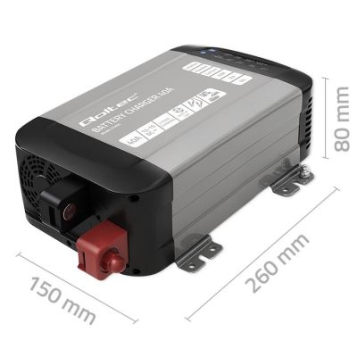 9. Intelligent professional Monolith charger for LiFePO4 AGM GEL SLA 40A 12V batteries