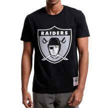 Mitchell &amp; Ness NFL Team Logo Tee Oakland Raiders M BMTRINTL1053-ORABLCKT