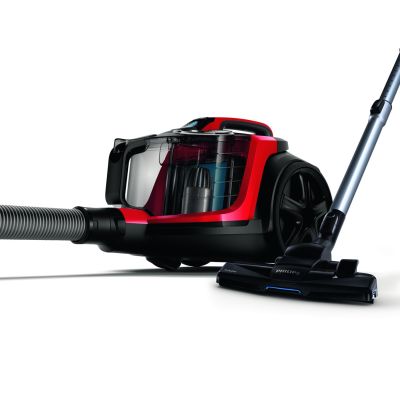 7. Bagless Vacuum Cleaner Philips FC9729/09 (650W; black-red colour, black colour, red colour)