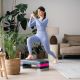 15. HMS aerobics step model AS002 in pink/gray
