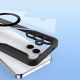 10. Dux Ducis Skin X Pro case for Samsung S24+ with magnetic ring and flap - black