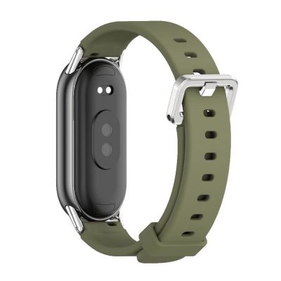 2. Tech-Protect IconBand Classic strap for Xiaomi Smart Band 8 / 9 / 10 / NFC - green