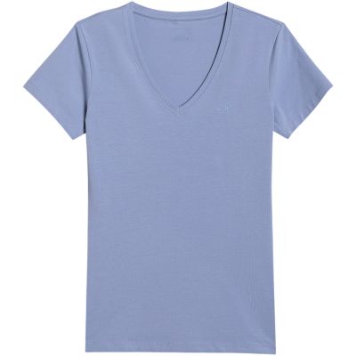 2. Women's T-shirt 4F F2969 denim 4FWAW25TTSHF2969 32S