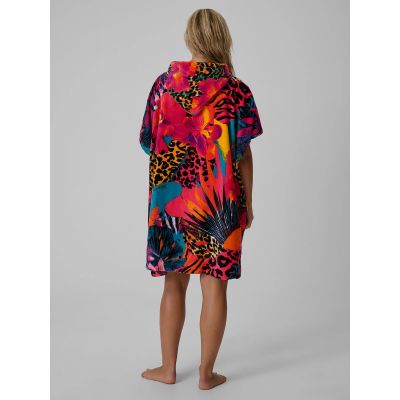 2. Women's beach poncho 4F 4FRSS26TFPOF001-90A