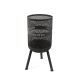 27. Bonfeu garden fire pit Bonves 45 basket black 4502