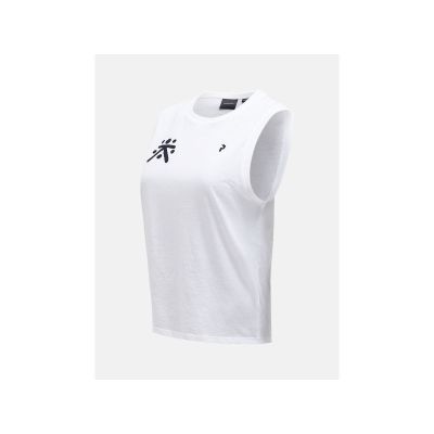 2. PEAK PERFORMANCE Explore Graphic Sleeveless Women’s T-Shirt black