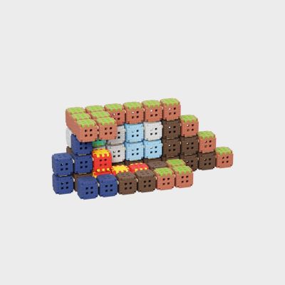 15. Marioinex Mini Waffle building blocks, 406 pieces