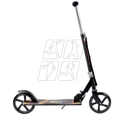 31. Nils Extreme HA205D BLACK PU 205MM scooter