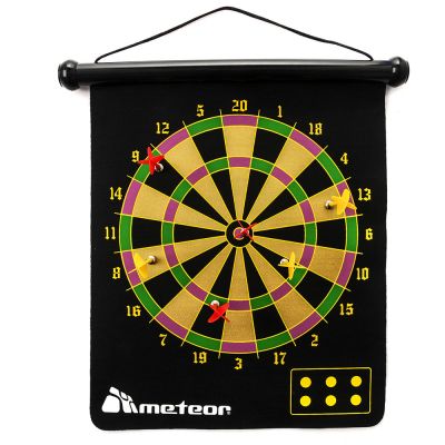 Meteor magnetic dartboard 24684