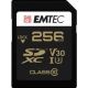 3. Emtec ECMSD256GXC10SP 256GB SDXC UHS-I Class 10 Flash Memory