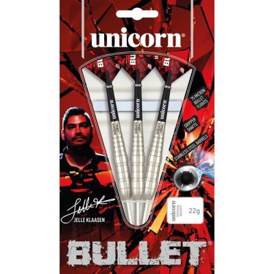 4. Steel tip darts Unicorn Bullet Stainless Steel - Jelle Klaasen 20g:27530|22g:27531|24g:27532