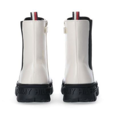 10. Tommy Hilfiger Bootie Ivory T3A5-33058-1355101-101