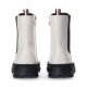 10. Tommy Hilfiger Bootie Ivory ankle boots T3A5-33058-1355101-101