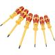 7. Wera 05051575001 Hand Screwdriver Set Straight Screwdriver