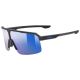 Uvex ramp Multisports Glasses Unisex Half-Rim Black