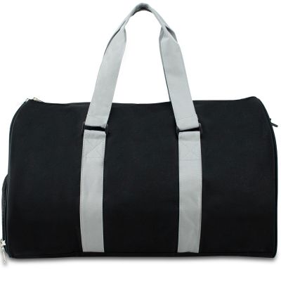 4. SPORTS/FITNESS BAG A3031 BLACK SEMI LINE