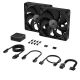 3. Corsair iCUE LINK RX140 Computer Case Fan 14 cm Black 2 pcs.