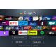 7. TCL 55V6C DLED 55'' 4K Ultra HD Google TV Dolby Atmos DVB-T2 Metallic TV