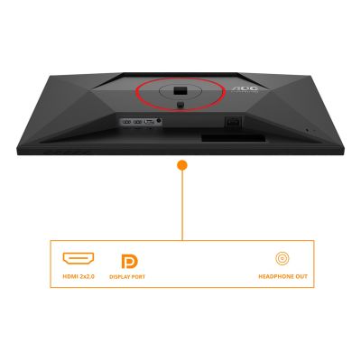 5. AOC G4 27G4ZR/69 computer monitor 68.6 cm (27") 1920 x 1080 px Black, Red
