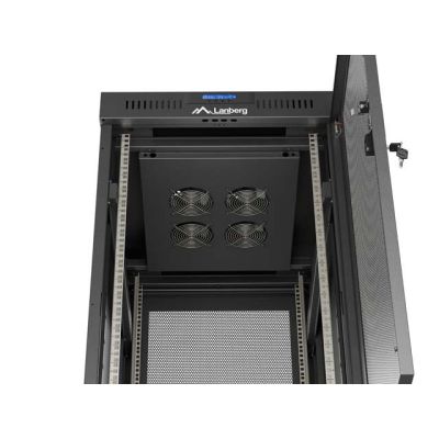 13. LANBERG FLOOR RACK CABINET 19" 24U 600X800 BLACK