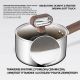 3. TITANCORE Saucepan with Lid 20 cm, 2.8 L MR-1260-20S MAESTRO