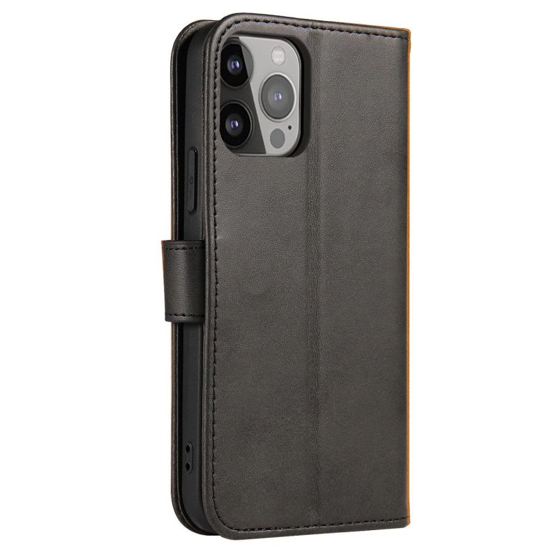 4. Magnet Case for Samsung Galaxy S23 Ultra flip cover wallet stand black