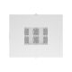 15. LANBERG LCD FLOOR RACK CABINET 19" 15U 800X1000 GRAY PERFORATED DOOR (FLAT PACK)