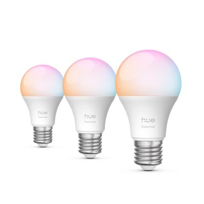 Philips Hue White and color ambiance Essential A60 - Smart bulb E27 - 806 lm - 8 W - 3 pcs