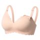 2. MOMCOZY YN46 Seamless Floral Support Nursing Bra Nude S