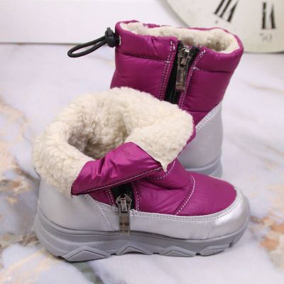 6. Kornecki Jr KOR6896A fuchsia insulated snow boots 