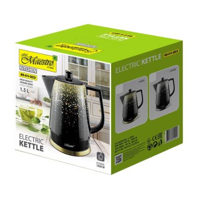 2. Ceramic electric kettle MAESTRO MR-074-GOLD