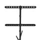 8. MACLEAN TV FLOOR MOUNT / STAND, 37-80", MAX. VESA 600X400, MAX. 60KG, MC-182 B MC-182 B