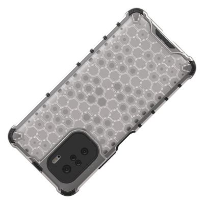 9. Honeycomb Case armor cover with TPU Bumper for Xiaomi Redmi K40 Pro+ / K40 Pro / K40 / Poco F3 green