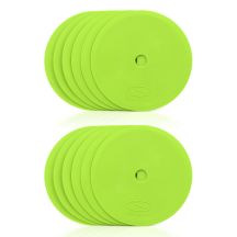 Flat field markers - round 15 cm - 12x green SMJ sport ZPO-G