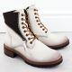 3. Women's beige worker boots Vinceza 26-58559