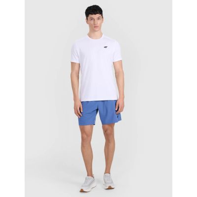 3. Men's quick-drying training T-shirt 4F 4FWMM00TFTSM1830-10S