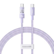 Baseus Gem Type C-Type C Cable 100W 1m (purple)