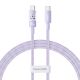 Baseus Gem Type C-Type C Cable 100W 1m (purple)
