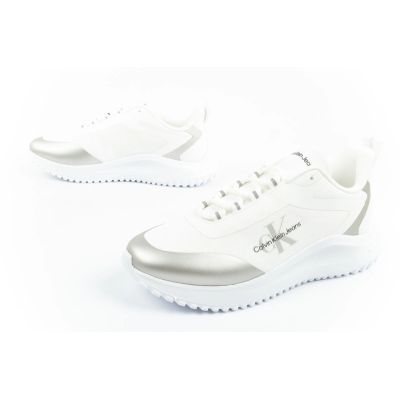 17. Calvin Klein Eva Runner women's shoes sports sneakers white fashionable
