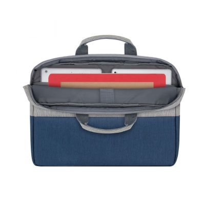 5. Rivacase 7532 39.6 cm (15.6") Briefcase Blue, Gray