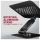 10. Axagon STND-LRB Laptop-Ständer, 360° drehbar, Doppelgelenk, extenderbar Notebook and tablet stand Black 43.9 cm (17.3")