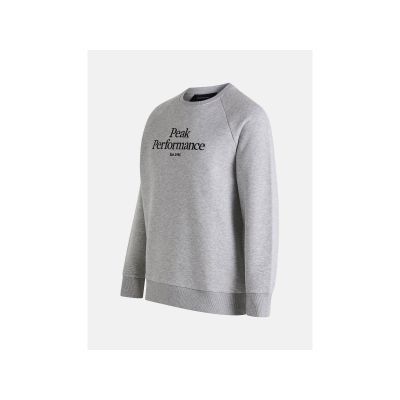 2. Peak Performance M Original Crew Sweatshirt Gray