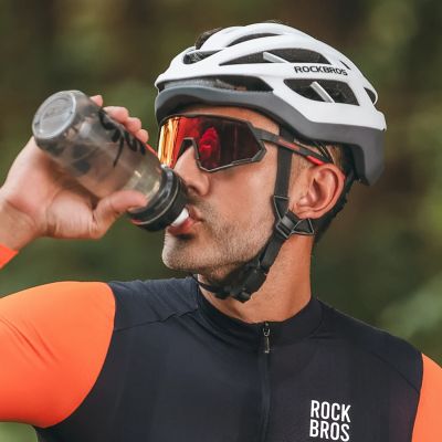 3. Rockbros HC-58WG-M Bike Helmet 55-58 cm - White-Gray