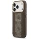 2. Guess 4G Stripe MagSafe case for iPhone 17 Pro - brown