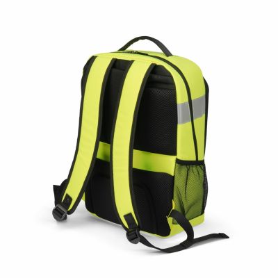 3. DICOTA P20471-17 Backpack Black, Gray, Yellow Recycled polyethylene terephthalate (rPET)